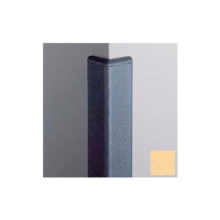 Pawling Surface Mounted Corner Guard 90Deg, 2'' Wings, 4' Height W/Caps, Saffron CG-20-4-569